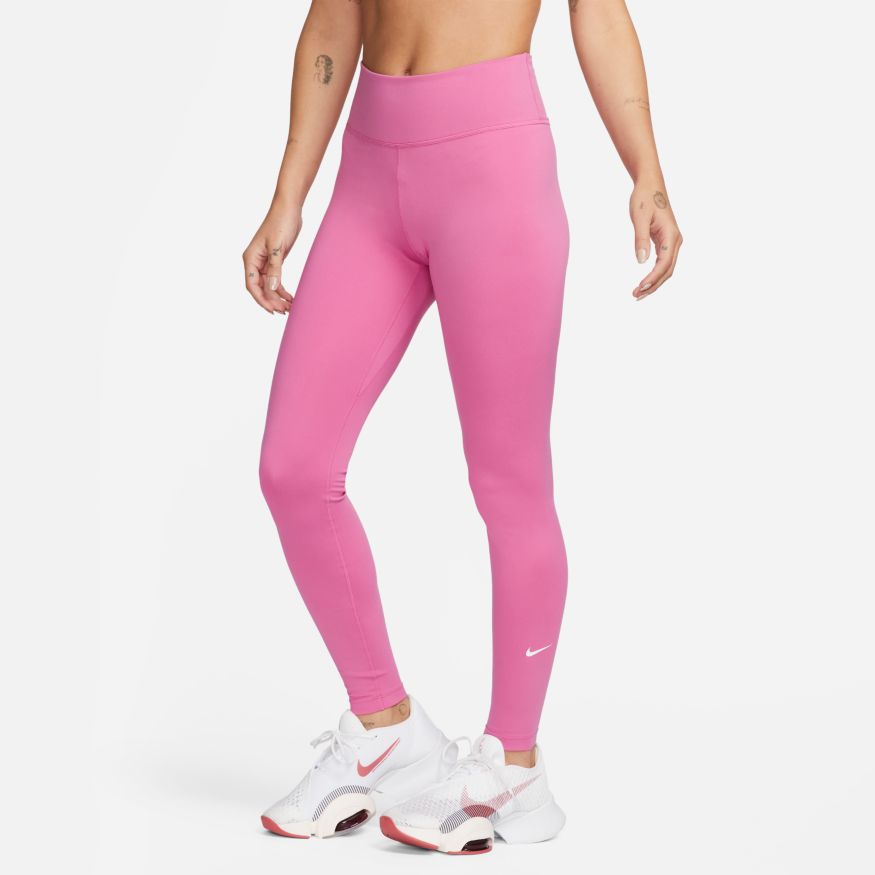 Nike Dri-FIT One Women's Mid-Rise Leggings Tights Dd0252-010 : :  Clothing, Shoes & Accessories