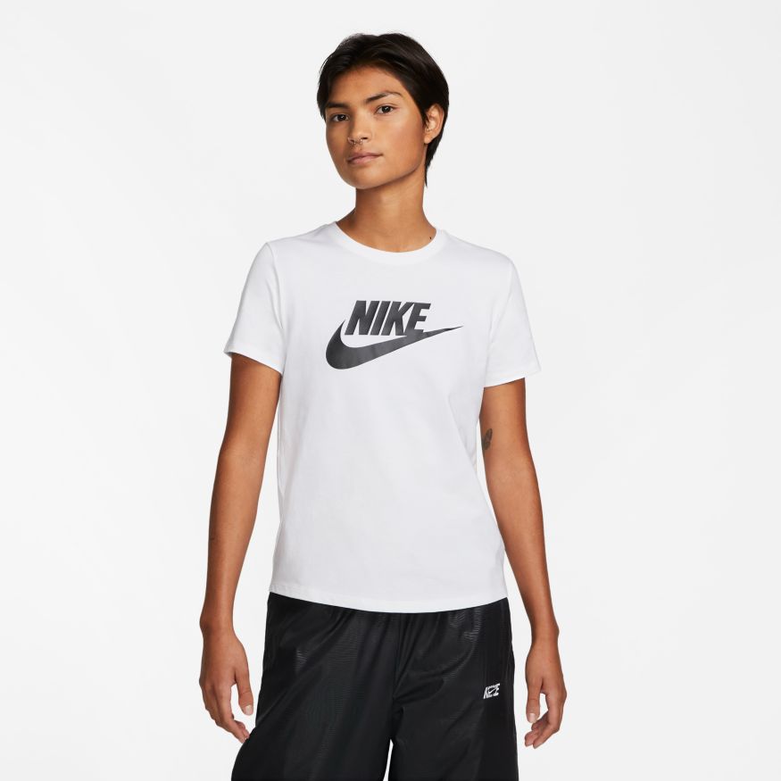 Womens Nike Sportswear Essential Logo T-Shirt - DX7906