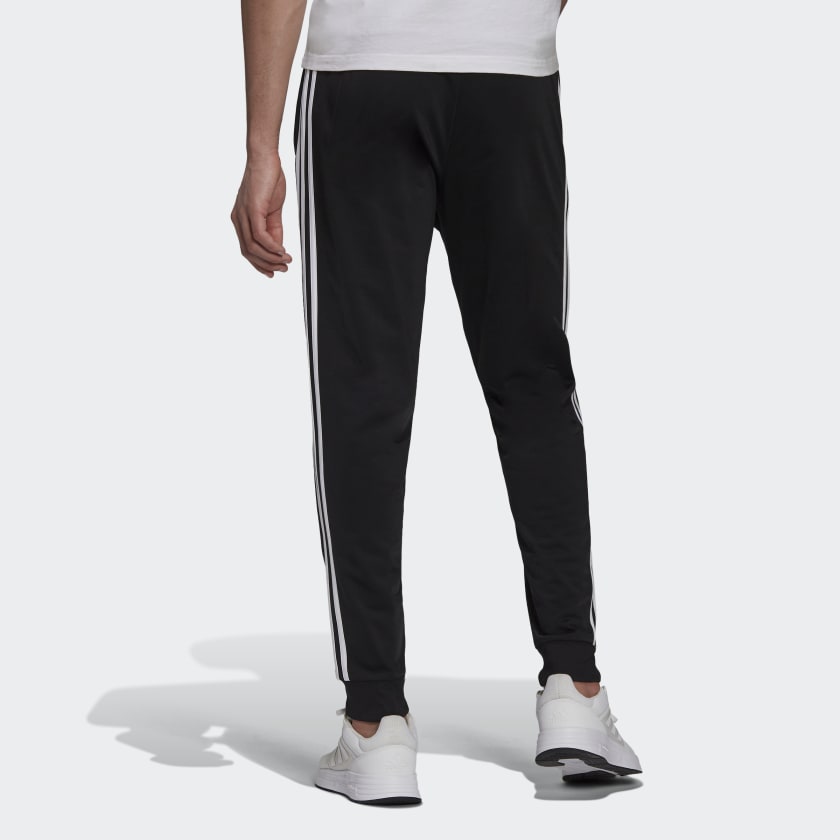 MEN'S 3-STRIPE TRICOT TAPERED TRACK PANT - H46105