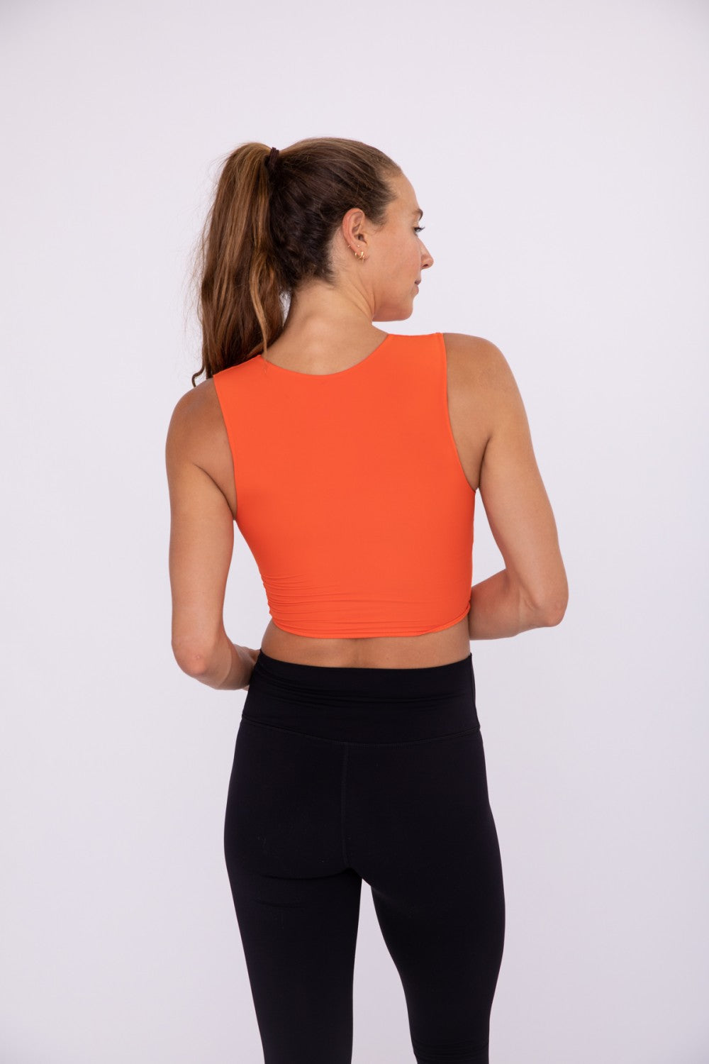 Cropped Fitted Muscle Tank - KT-BS0850