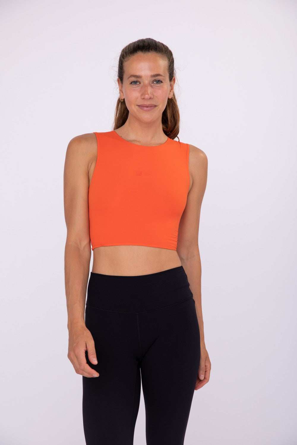 Cropped Fitted Muscle Tank - KT-BS0850