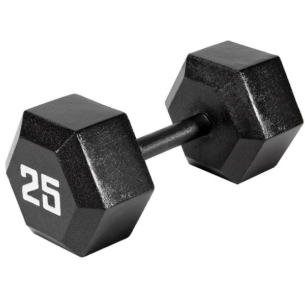 25 LB CAST HEX DUMBELL - IV-2025