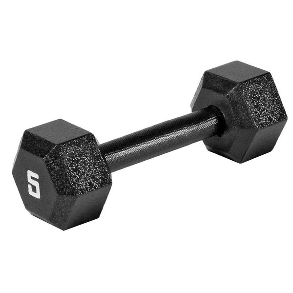 5 LB CAST HEX DUMBELL - IV-2005