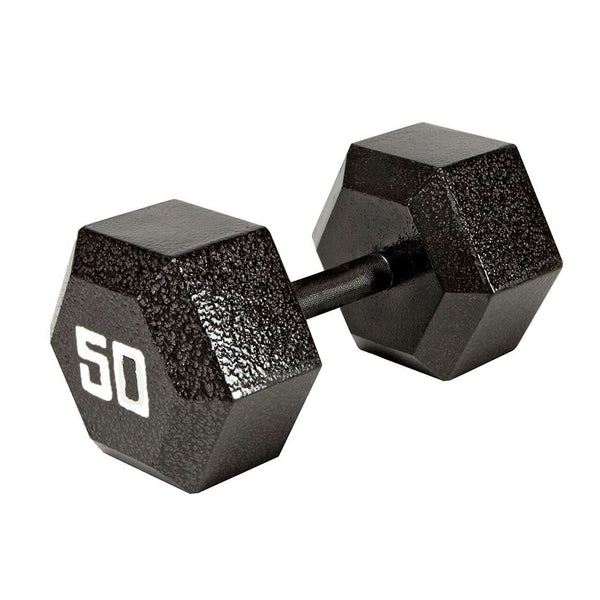 50LB CAST HEX DUMBELL - IV-2050