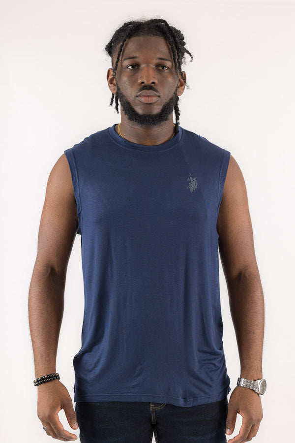 MENS US POLO ASSN MUSCLE TANK - USETM52772SP