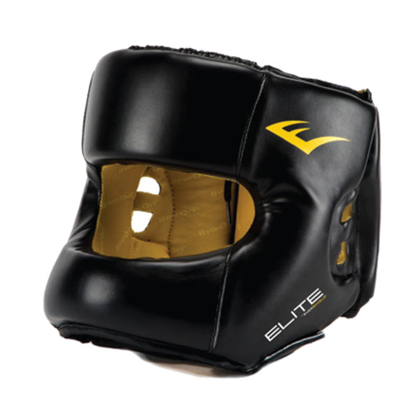 EVERLAST ELITE HEAD GEAR BLACK - P00001211