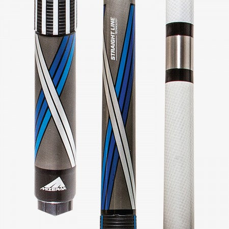 Mizerak 58" Premium Carbon Sport Grip Cue - Blue - P1884B