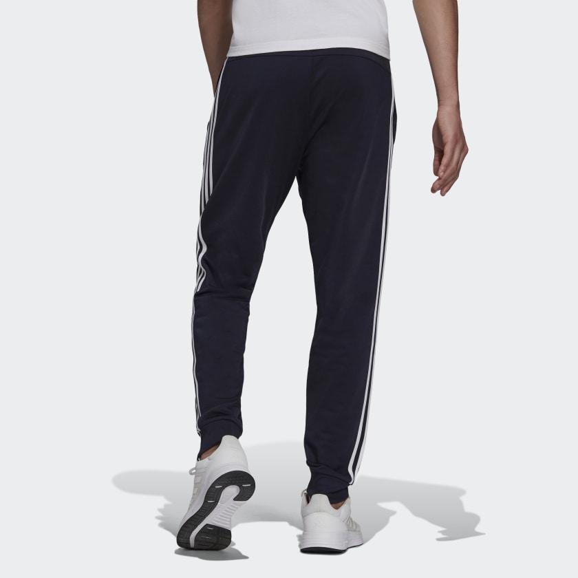 MEN'S 3-STRIPE TRICOT TAPERED TRACK PANT - H46106