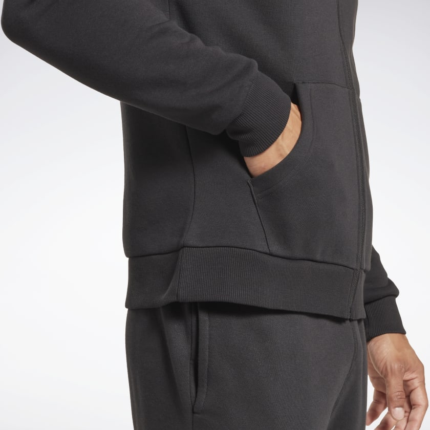 Full zip hooded sweatshirt Reebok Identity - HS7374