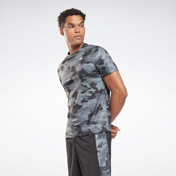 MENS TRAIN CAMO TECH T-SHIRT - HT1689