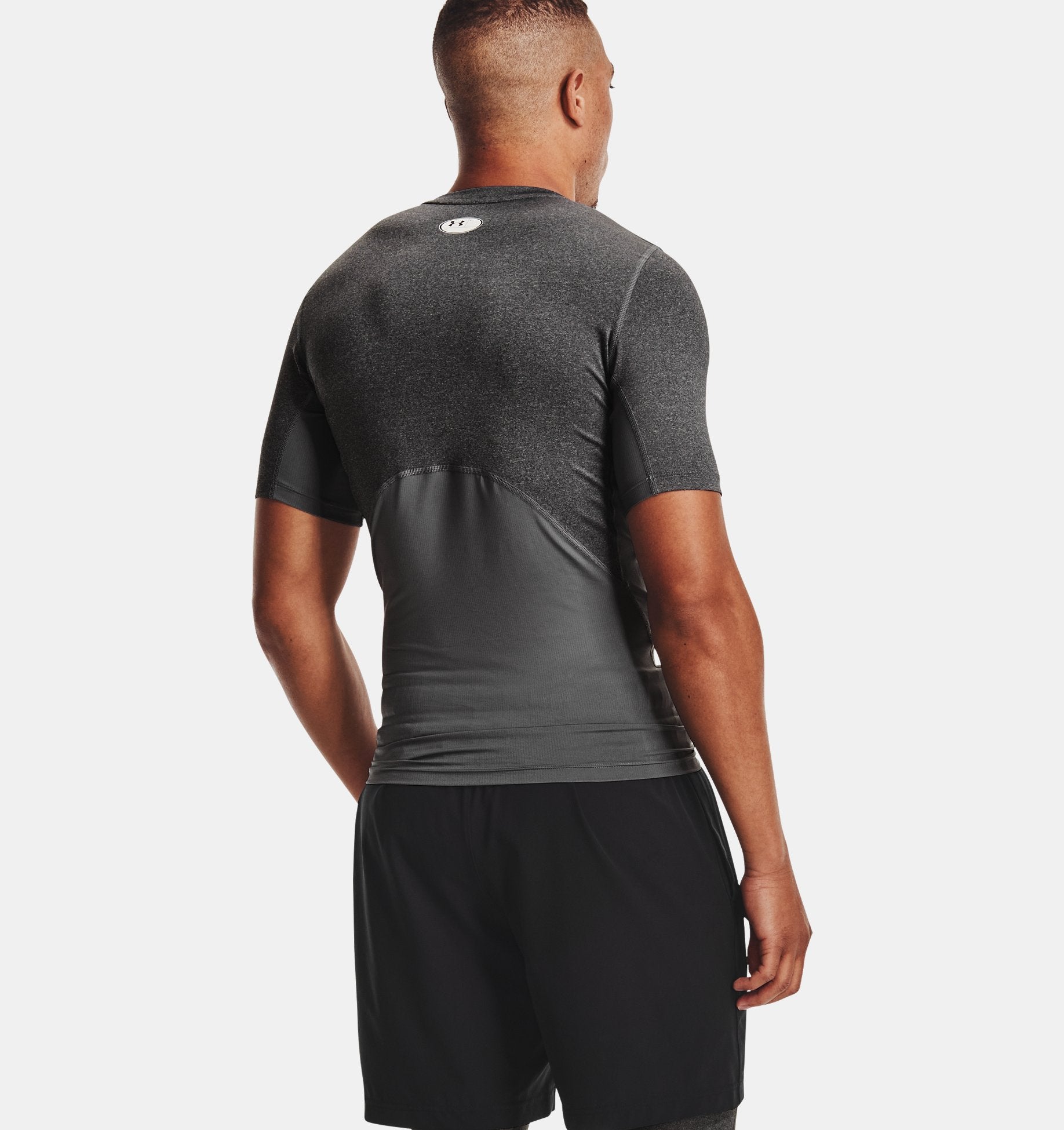 Men's HeatGear® Armour Short Sleeve Compression Top - 1361518