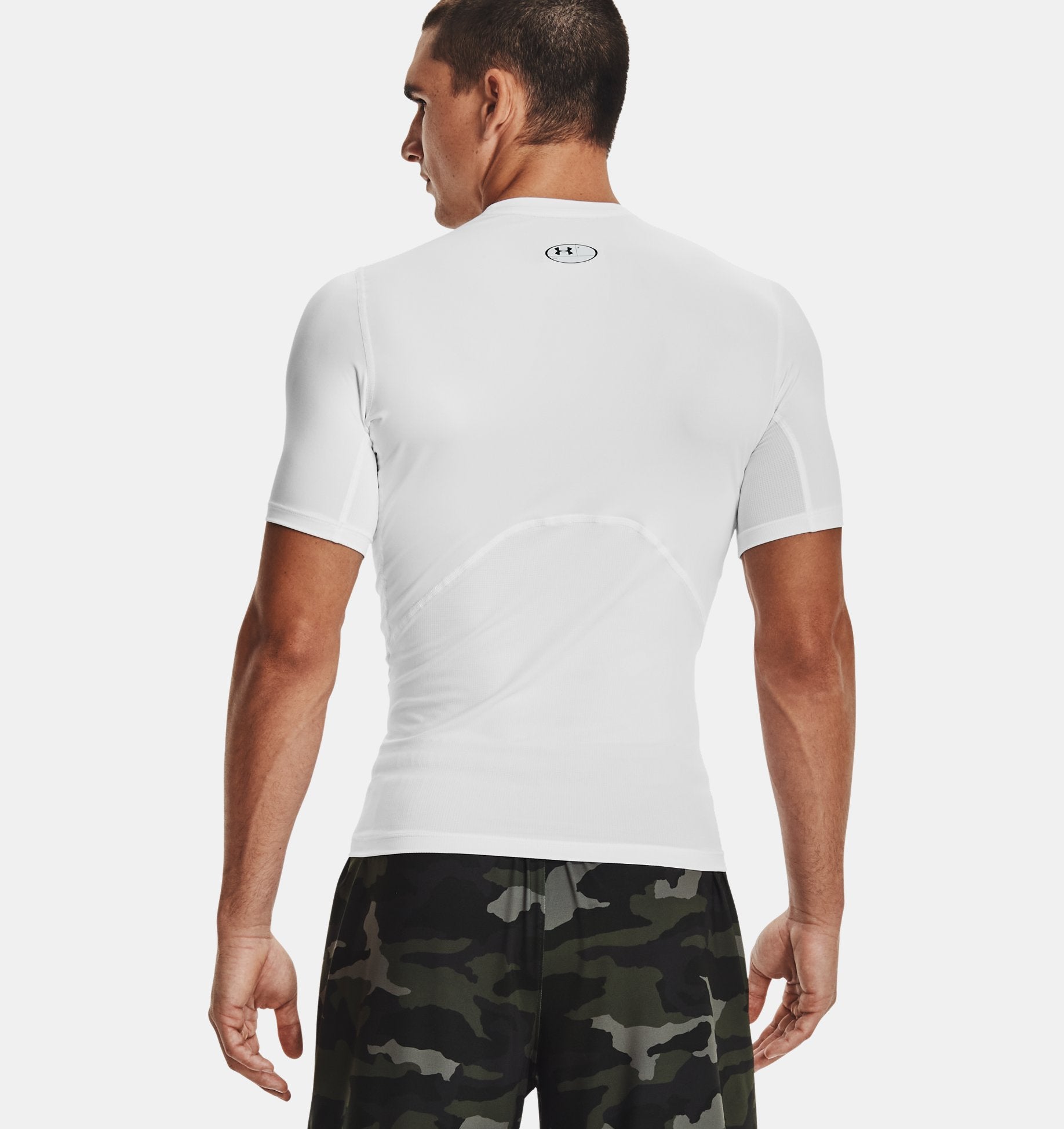 Men's HeatGear® Armour Short Sleeve Compression Top - 1361518