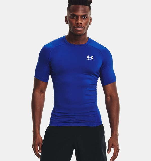 Men's HeatGear® Armour Short Sleeve Compression Top - 1361518