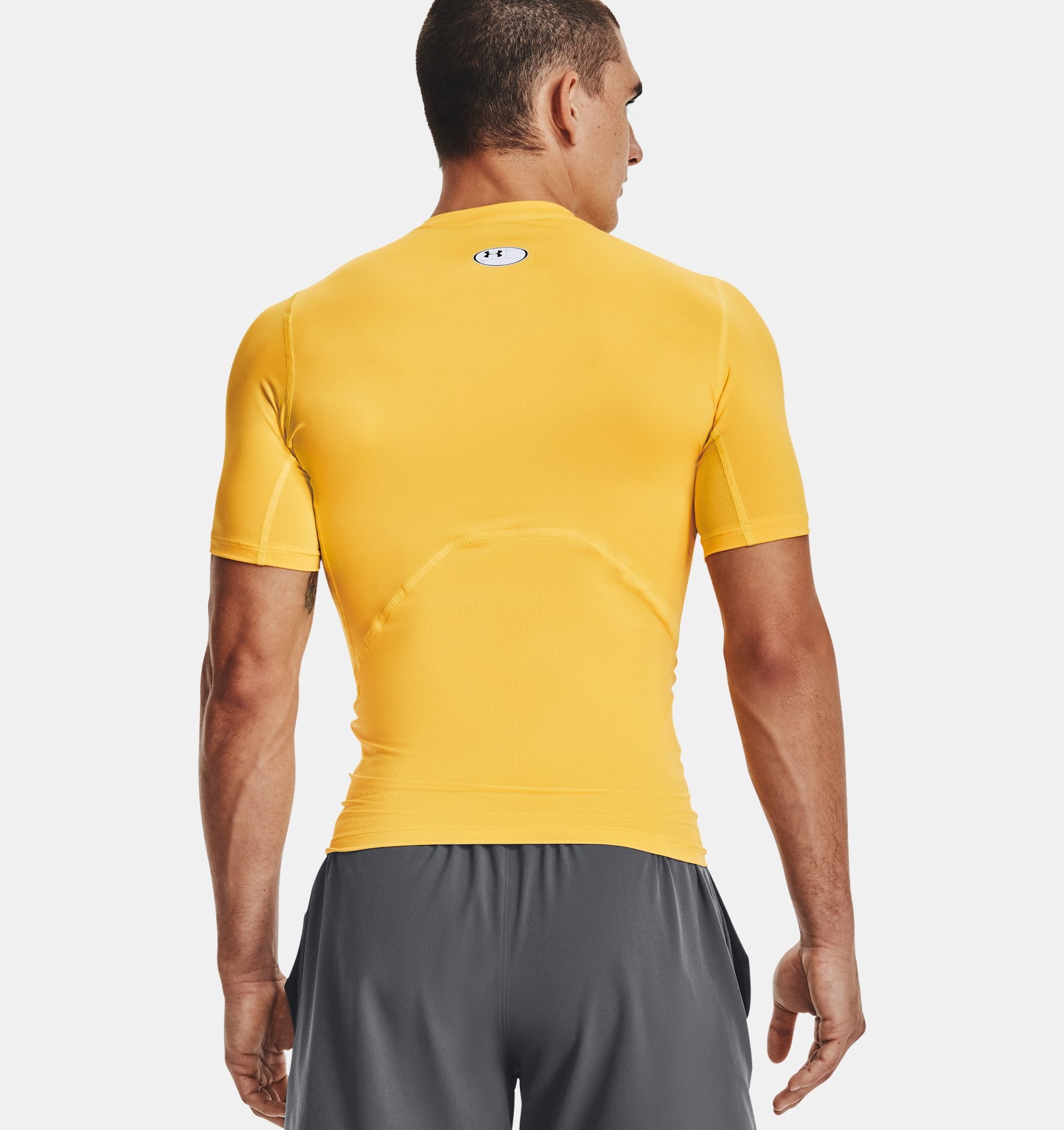 Men's HeatGear® Armour Short Sleeve Compression Top - 1361518