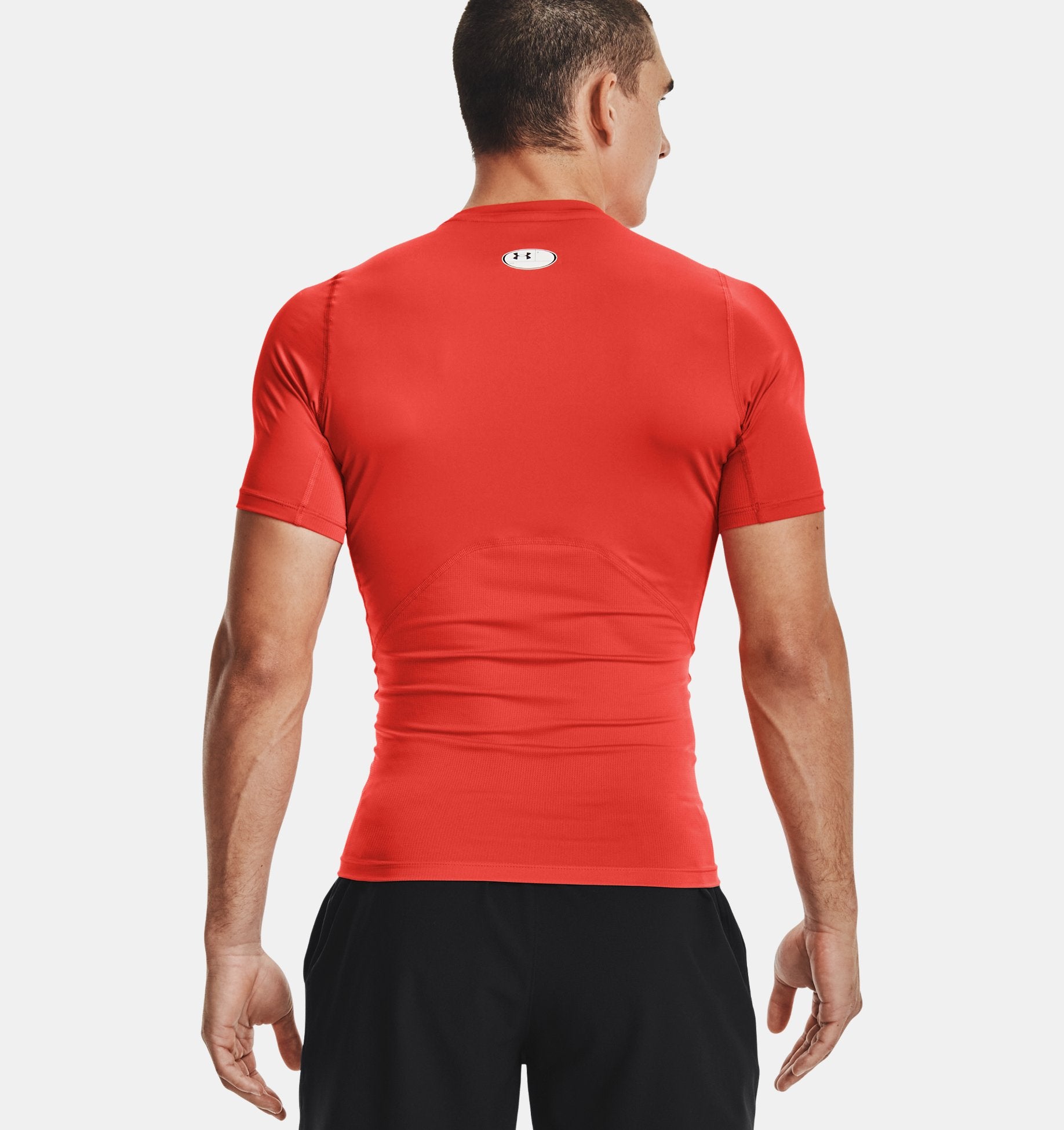 Men's HeatGear® Armour Short Sleeve Compression Top - 1361518