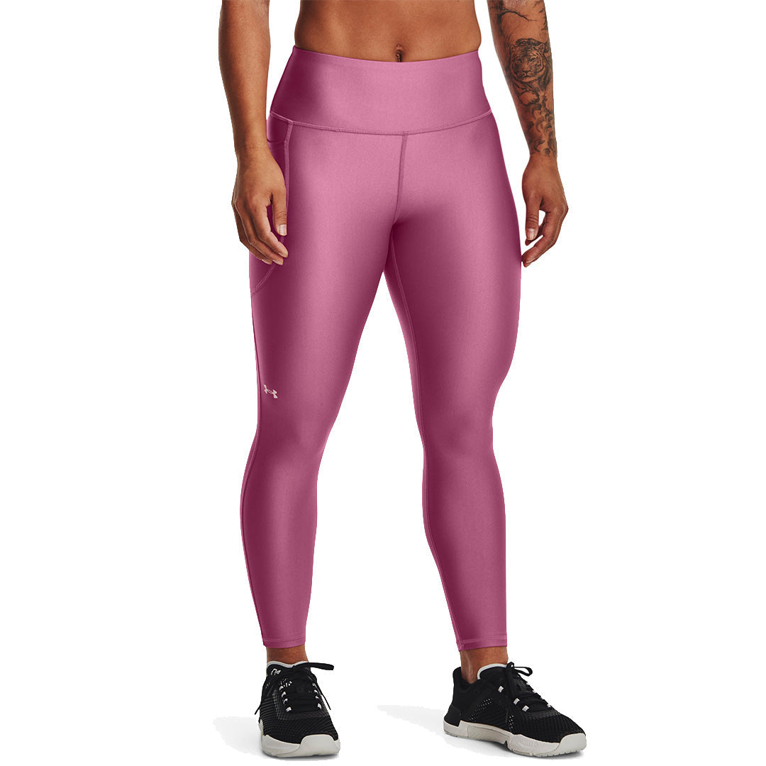 Lowest Price: Under Armour Women's HeatGear High Waisted Ankle  No-Slip Leggings