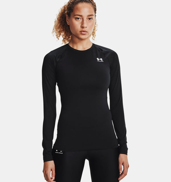 Women's HeatGear® Armour Compression Long Sleeve - 1365459