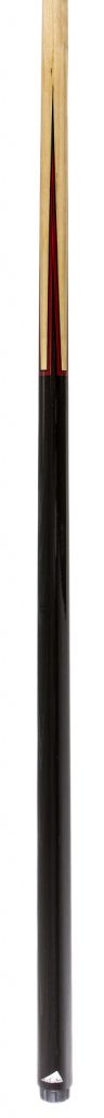 Mizerak 57" House Cue (1 Piece) with 12mm Ferrule with Leather Tip, Hardwood Construction and High Gloss Finish - P1851
