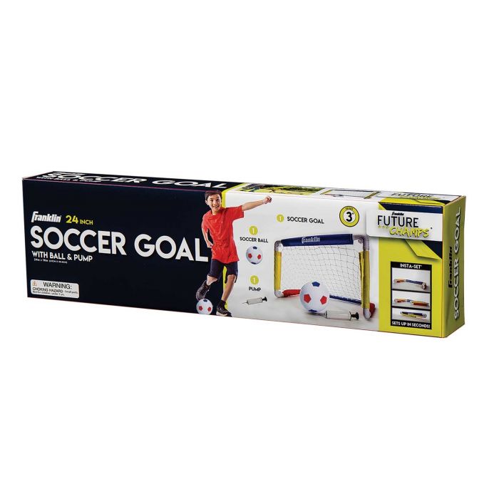Franklin Sports 60156 36 Inch Soccer Goal Set Pump & Ball included - 60156207