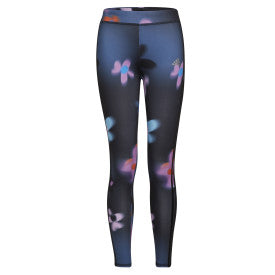 GIRLS ALLOVER PRINT BLUR FLORAL TIGHT - AK4841A