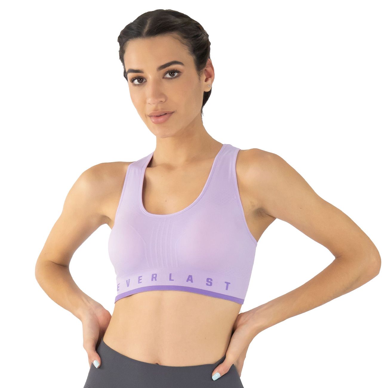 WOMENS RAVEN SEAMLESS BRA - EV32QBL019