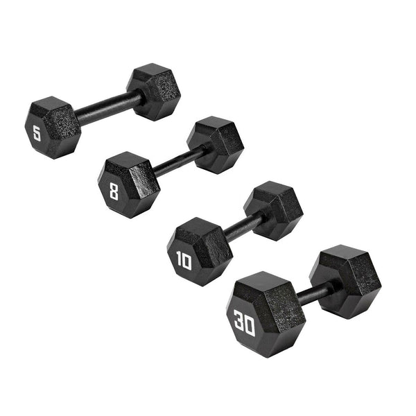 Cast Iron Hex Dumbbells - Marcy & Body Solid